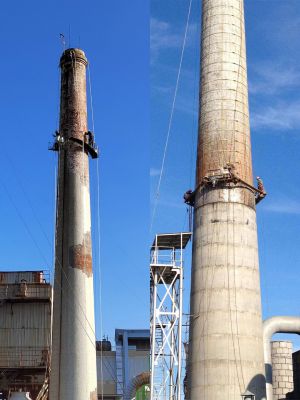 煙囪加固，煙囪修復(fù)